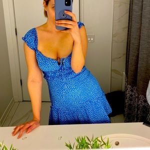 NWT Hello Molly summer blue cute dress!